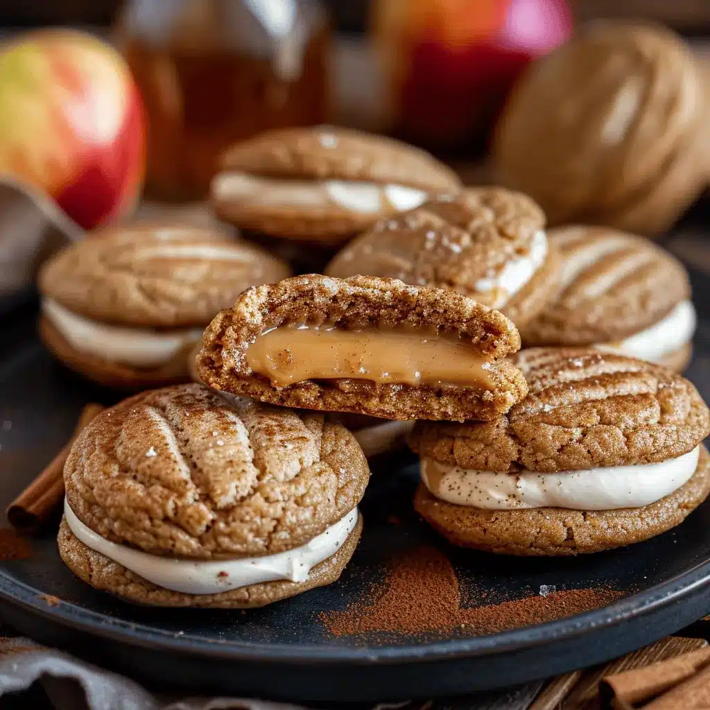 apple cider whoopie pies preparation steps