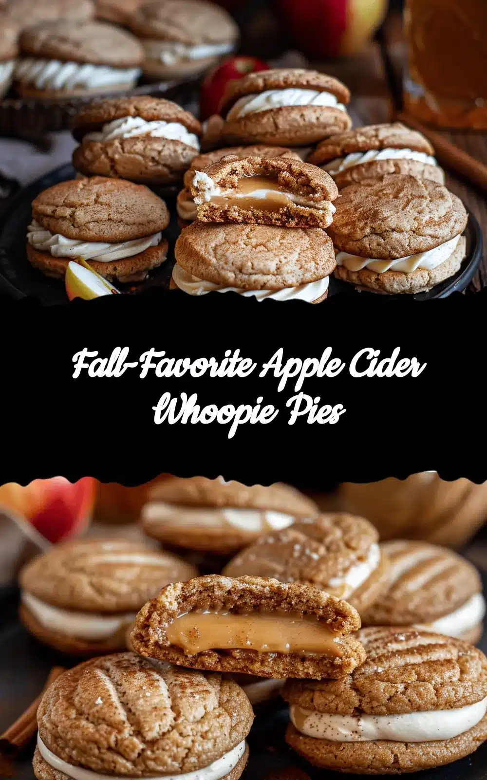 apple cider whoopie pies recipe
