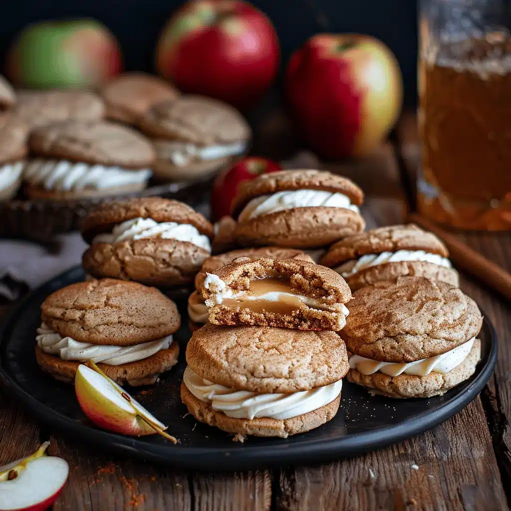 apple cider whoopie pies - featured image