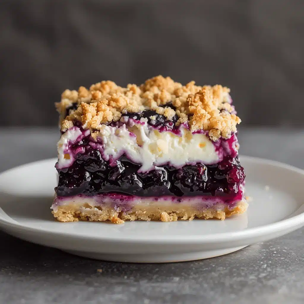 blueberry cheesecake bars - featured image