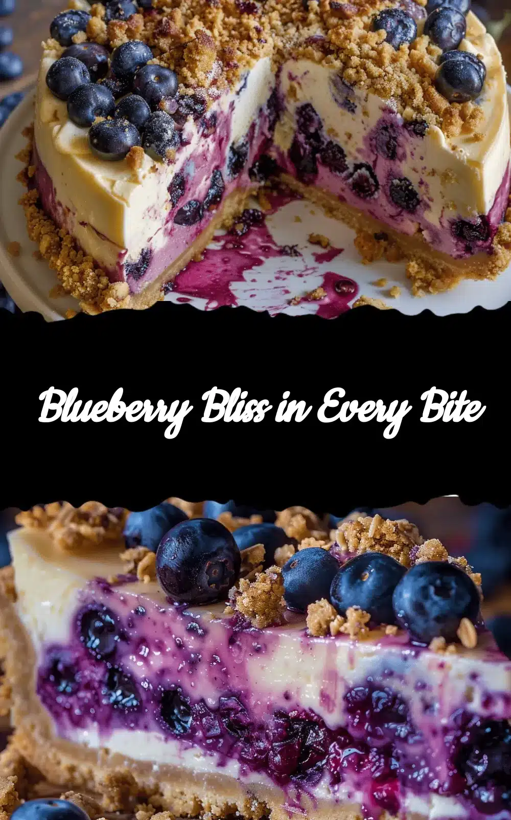 blueberry crumble cheesecake recipe