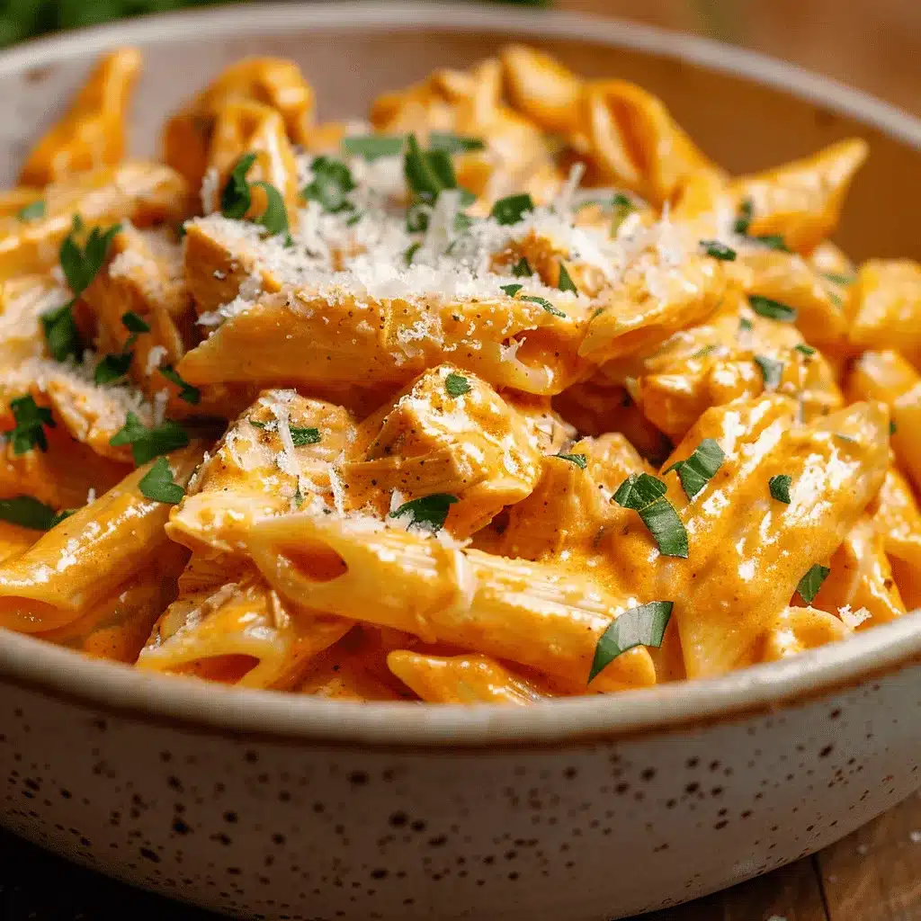 Buffalo Chicken Alfredo preparation steps