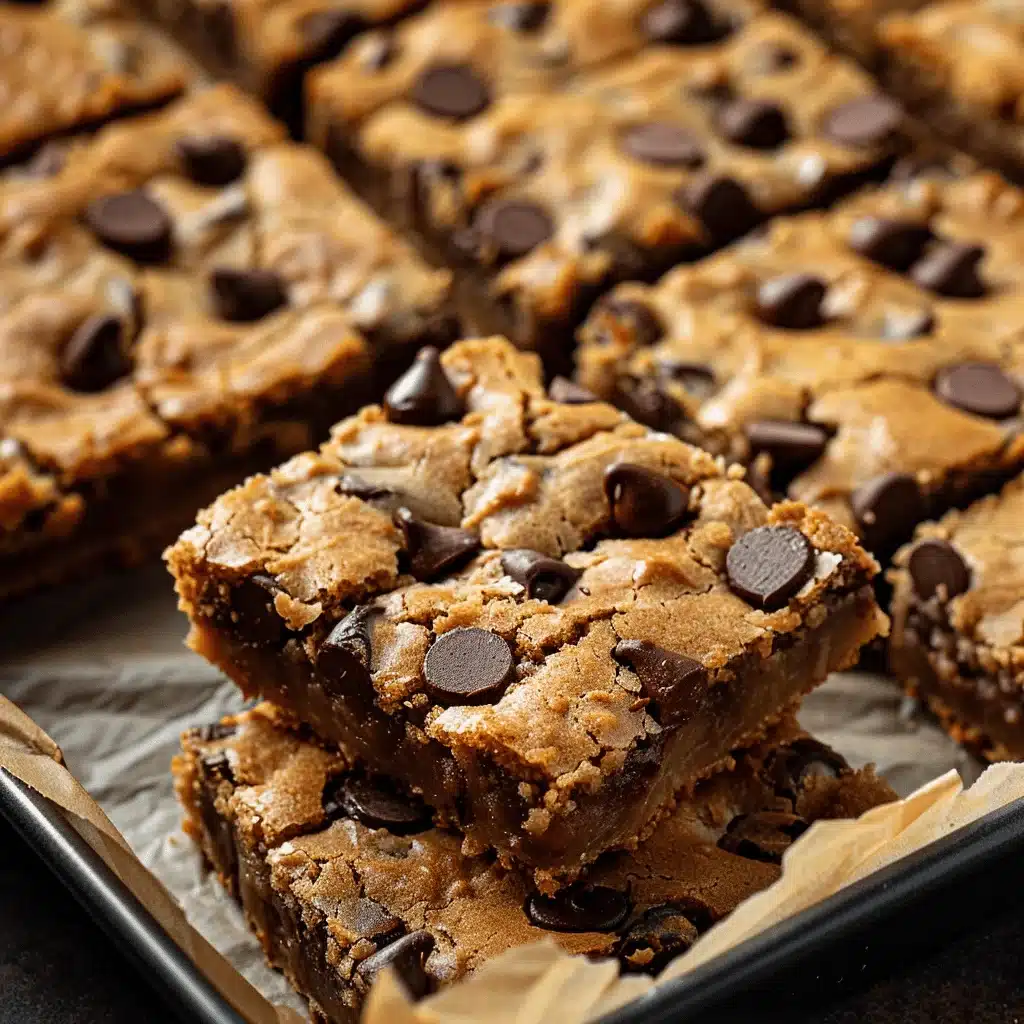 Chewy Chocolate Chip Cookie Bars - featured image