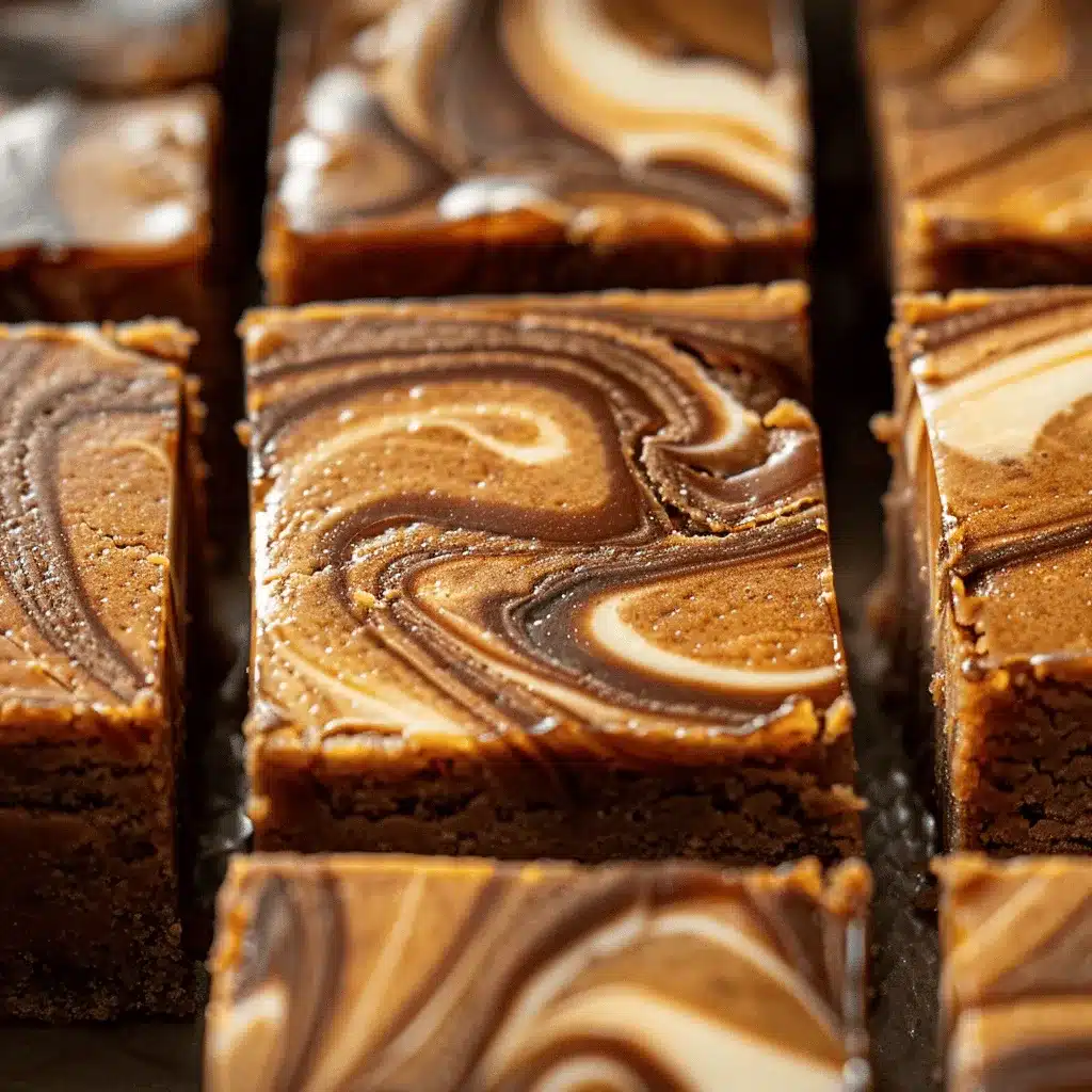 Coffee Caramel Blondies preparation steps
