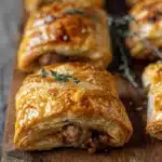 French Onion Sausage Rolls - featured image