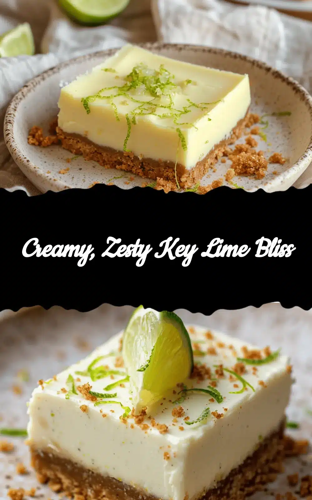 Key lime pie bars recipe