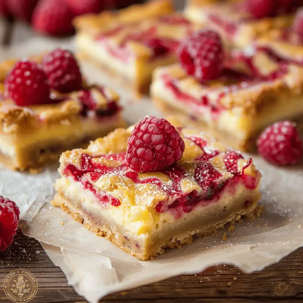 Lemon Raspberry Bars preparation steps