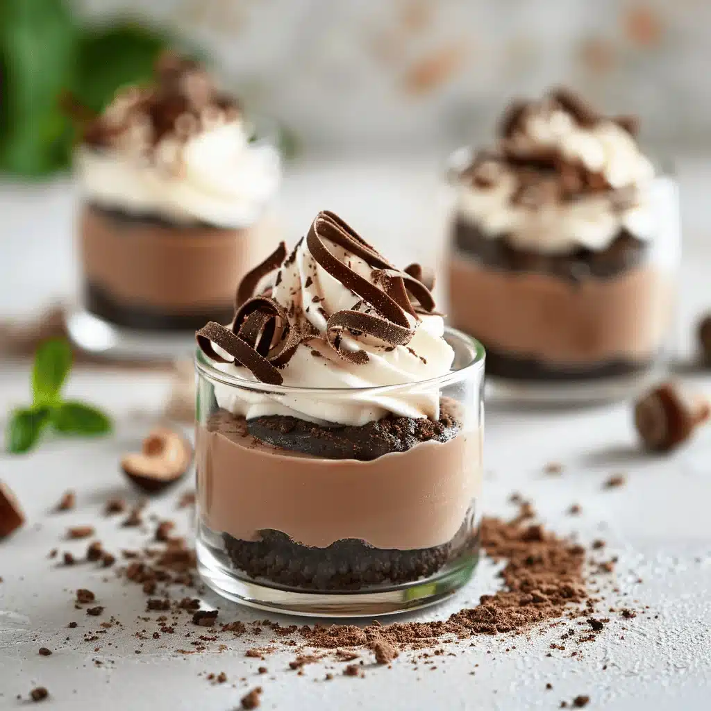 Mini Chocolate Mousse Cups - featured image