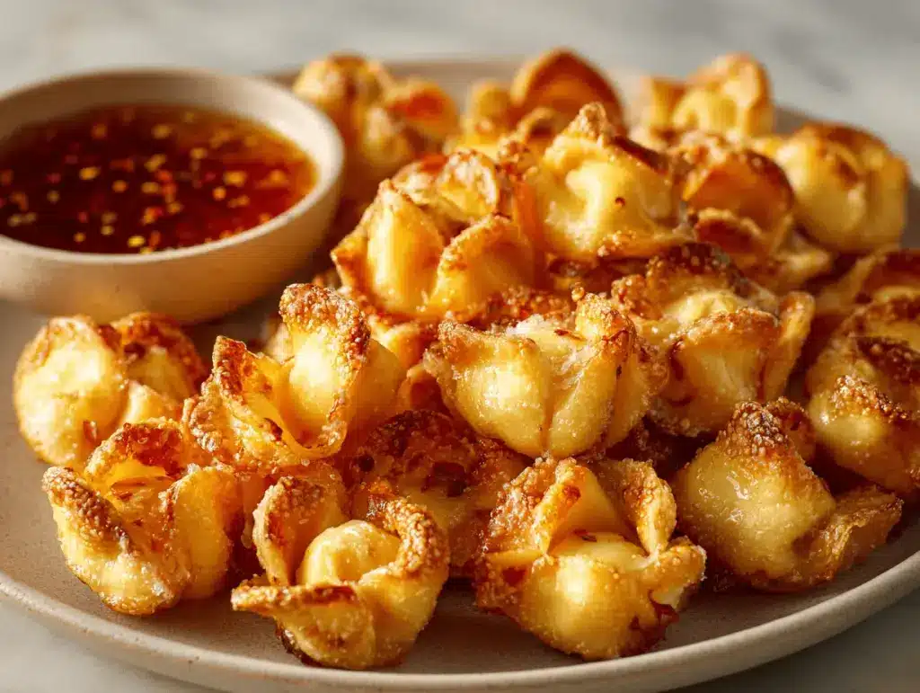 air fryer crispy tortellini - featured image