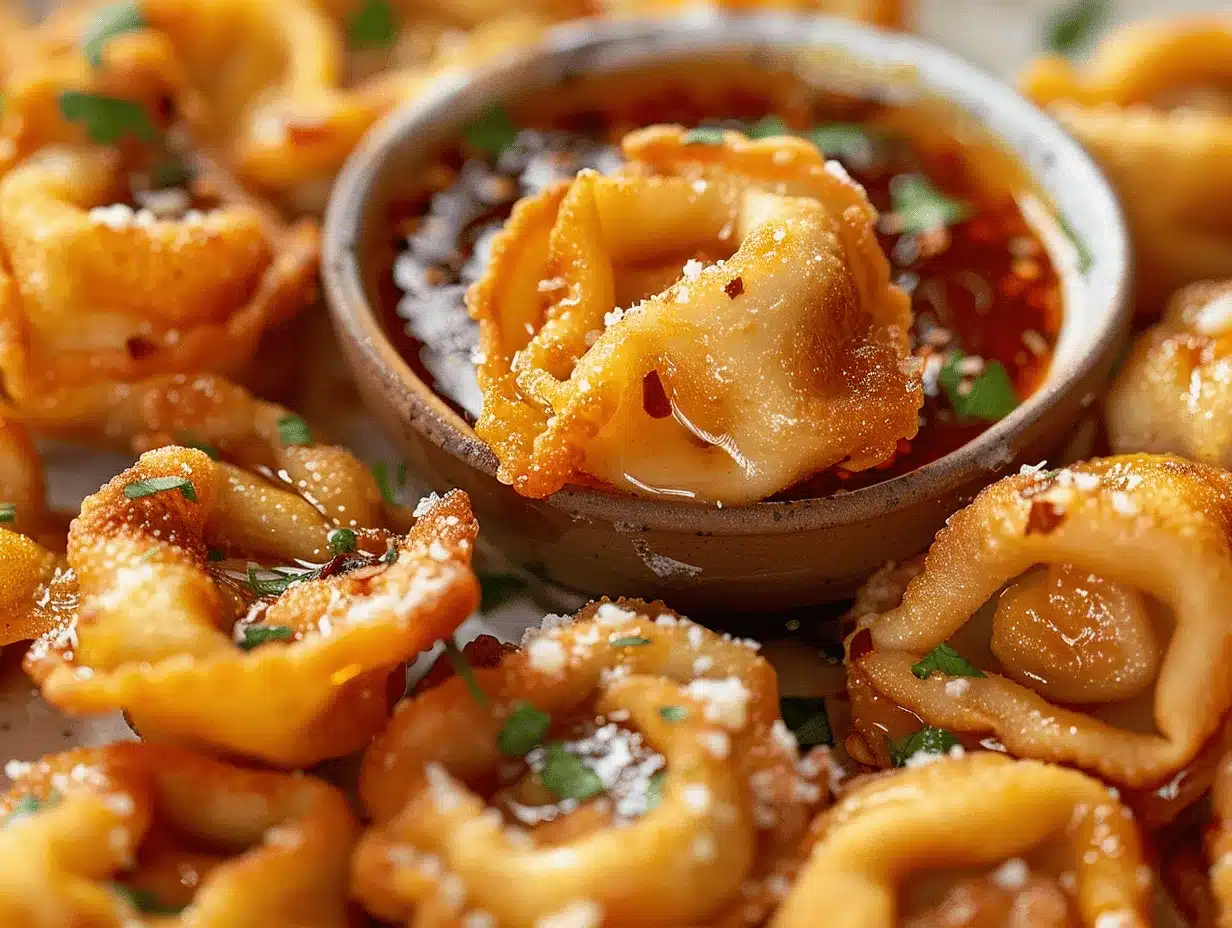 air fryer crispy tortellini preparation steps