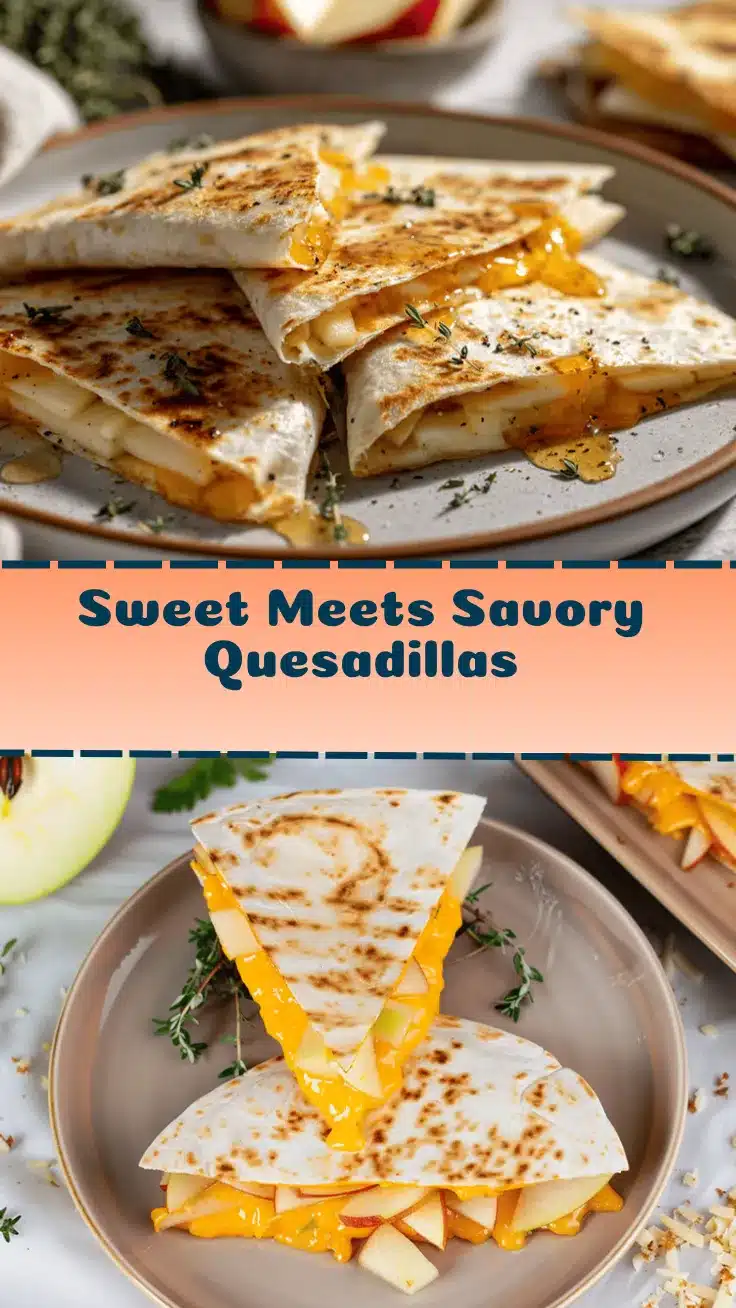 apple cheddar quesadillas recipe