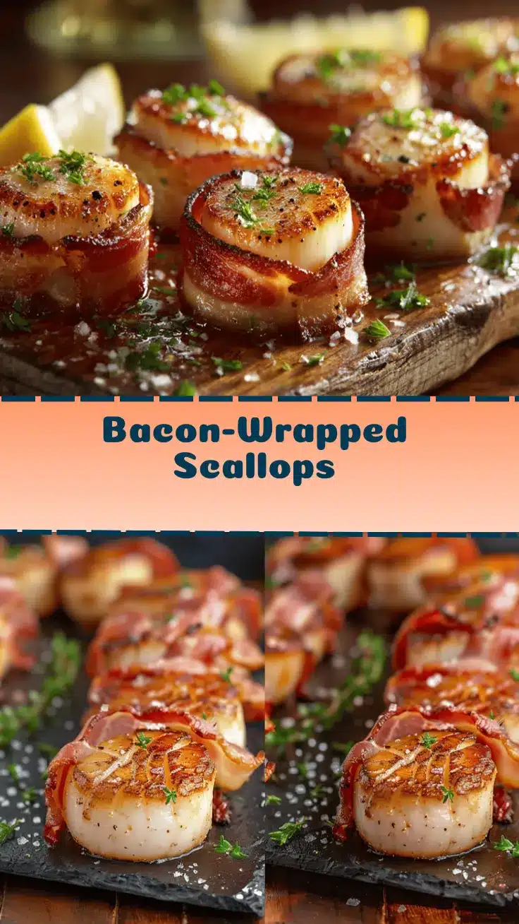 bacon-wrapped scallops recipe