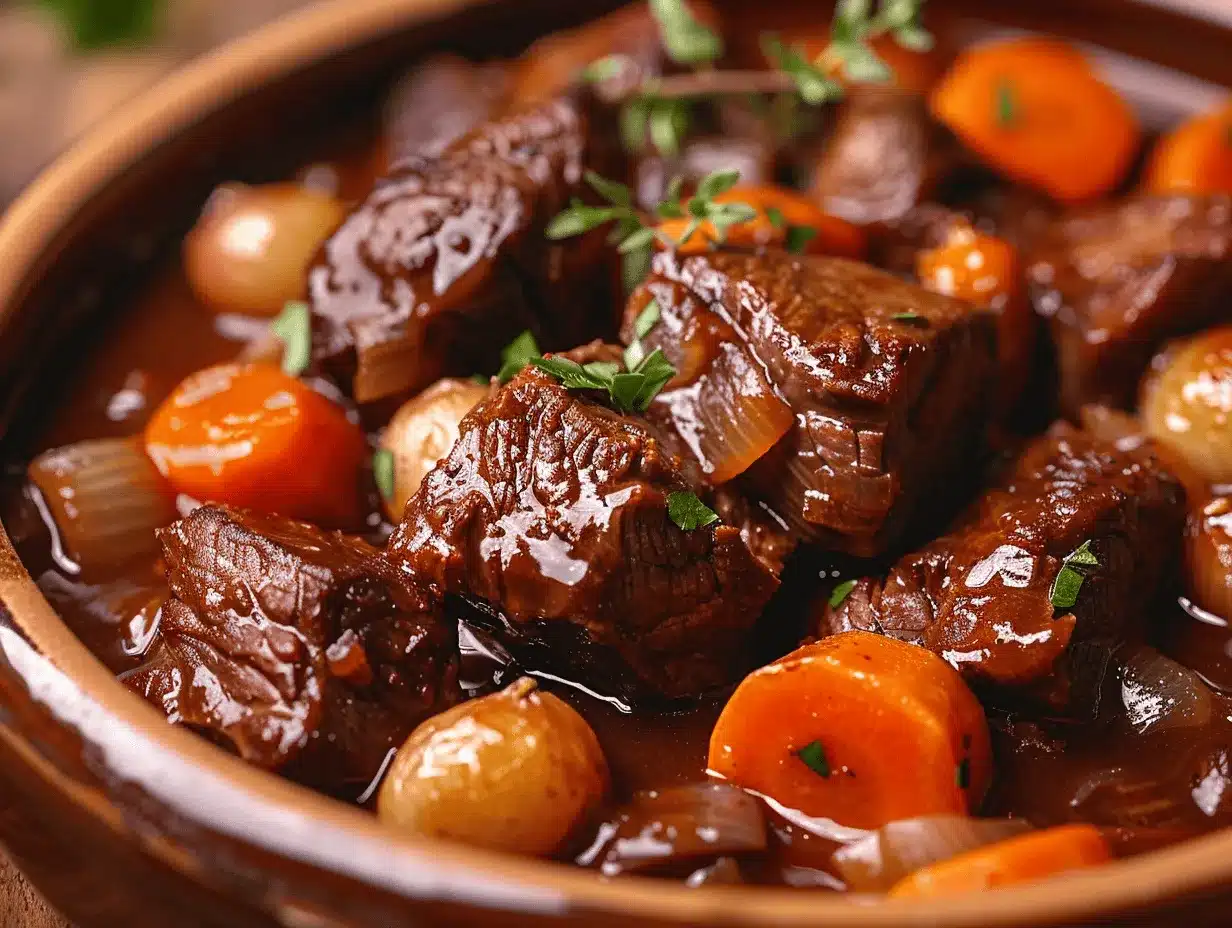 beef bourguignon preparation steps