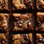 brown butter miso chocolate chip bars - featured image