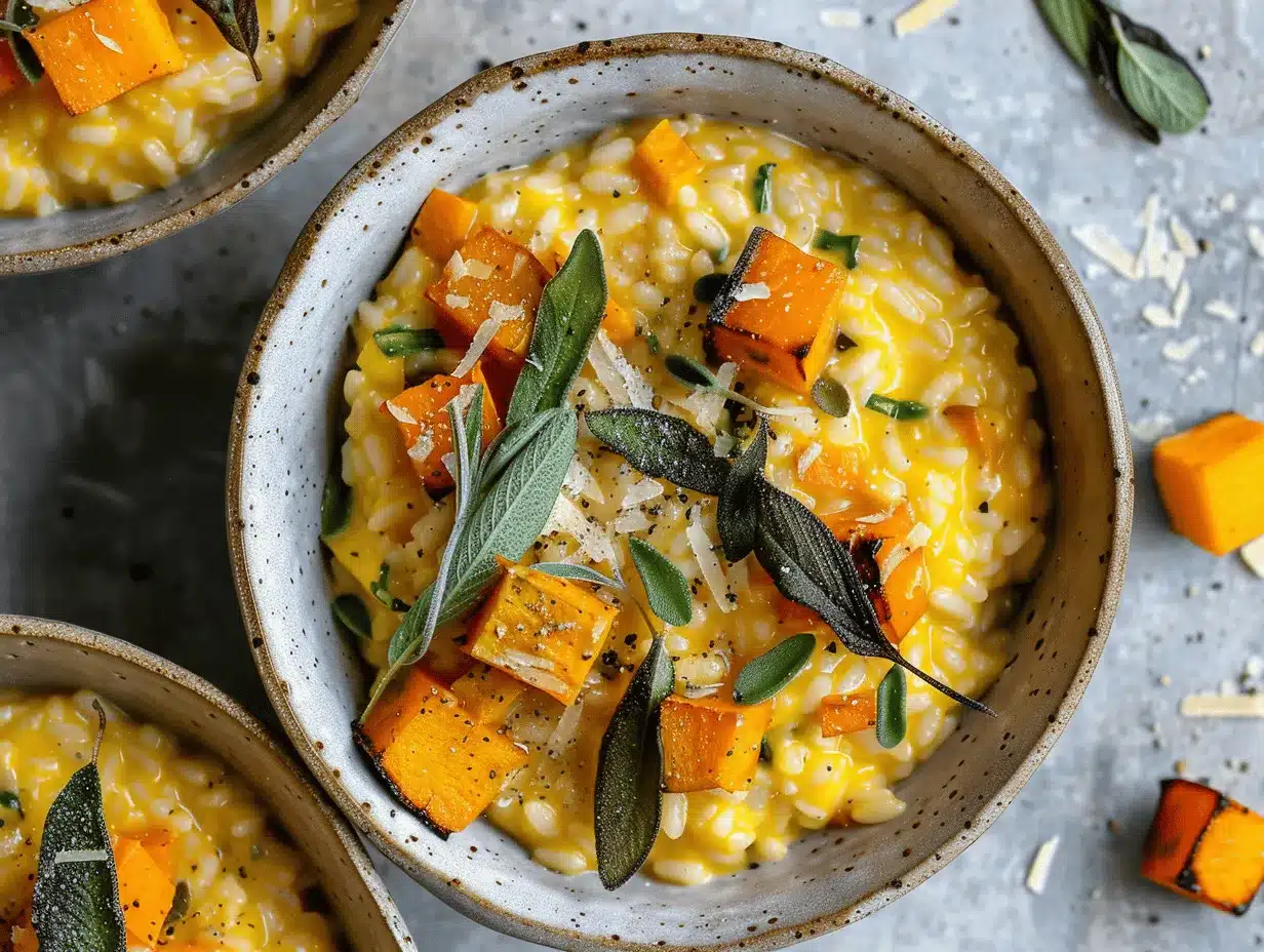 butternut squash sage risotto preparation steps