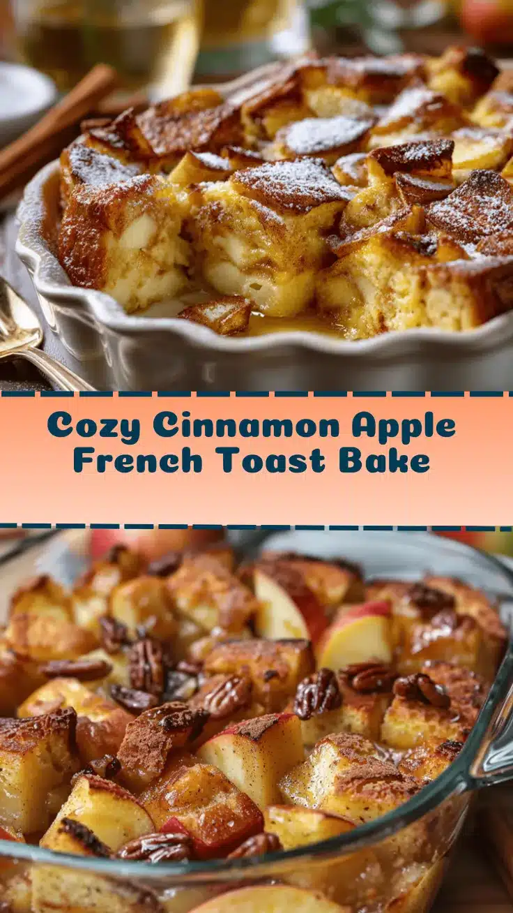 cinnamon apple French toast casserole recipe
