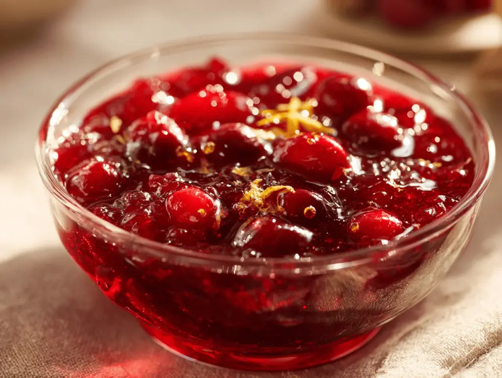 cranberry orange sauce - featured image