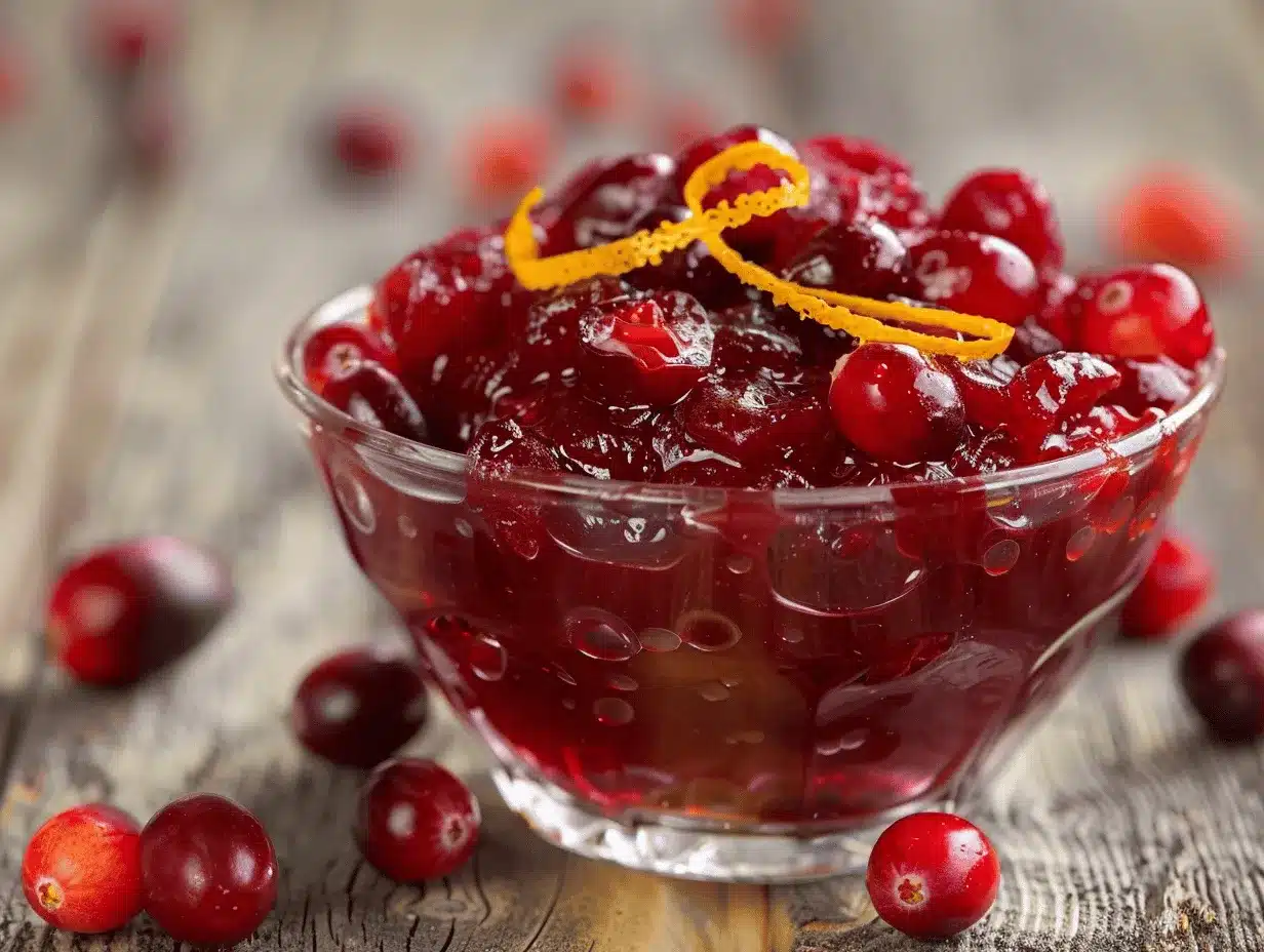 cranberry orange sauce preparation steps