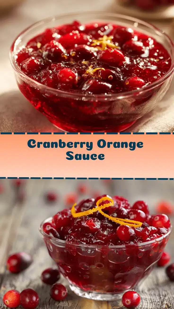 cranberry orange sauce recipe