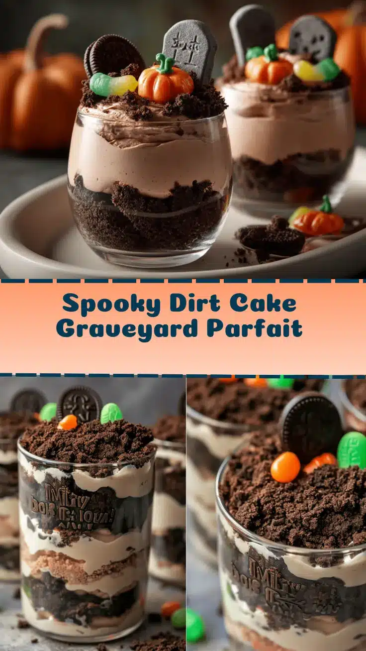 dirt cake graveyard parfait recipe
