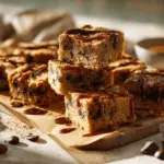 espresso martini blondies - featured image