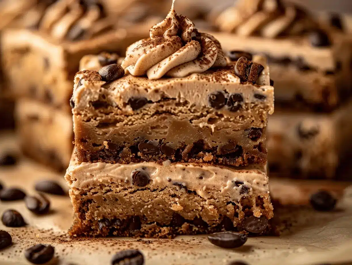 espresso martini blondies preparation steps