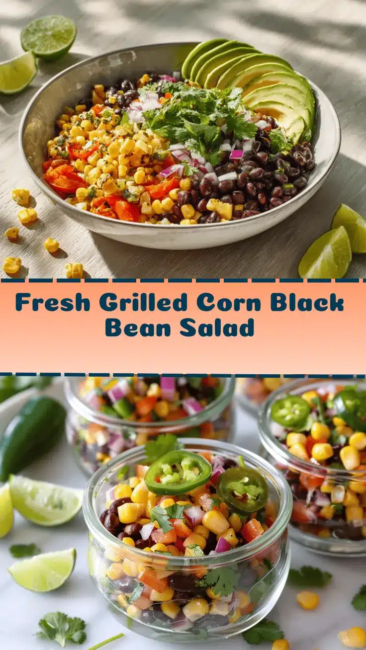 grilled corn and black bean salad recipe