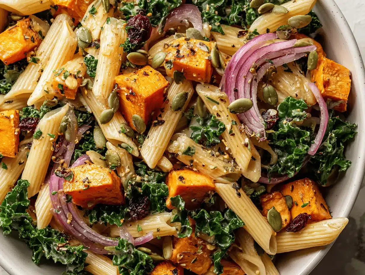 harvest pasta salad - featured image