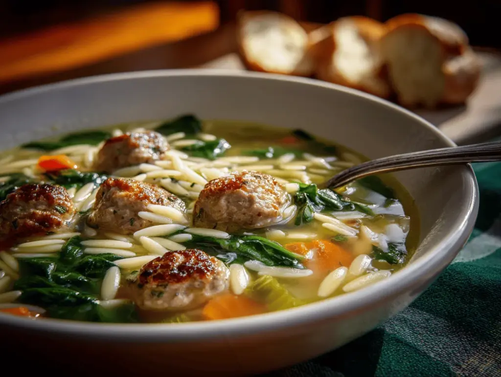 Italian wedding soup - featured image