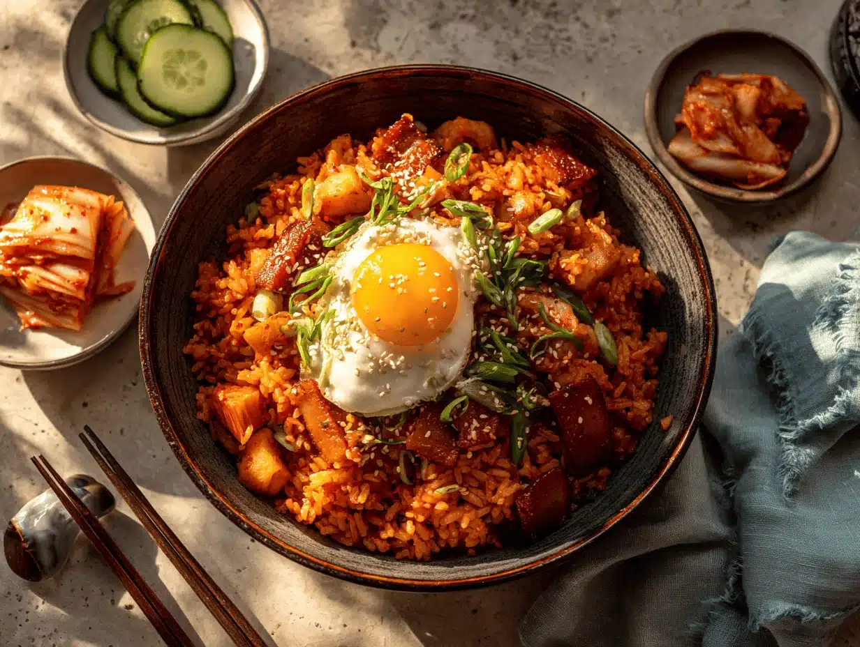 kimchi fried rice - featured image