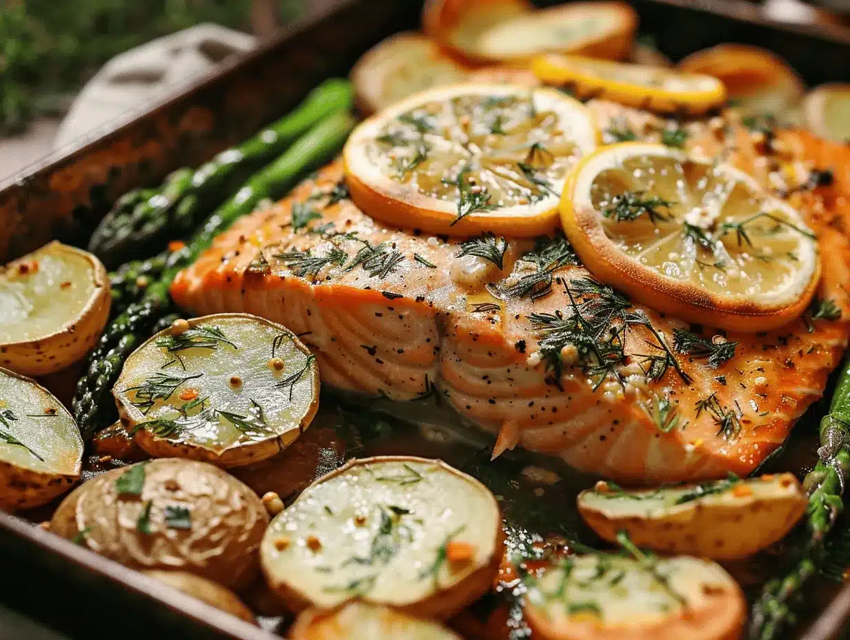 lemon herb salmon preparation steps