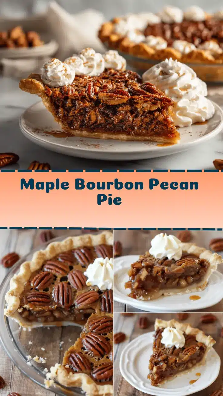 maple bourbon pecan pie recipe