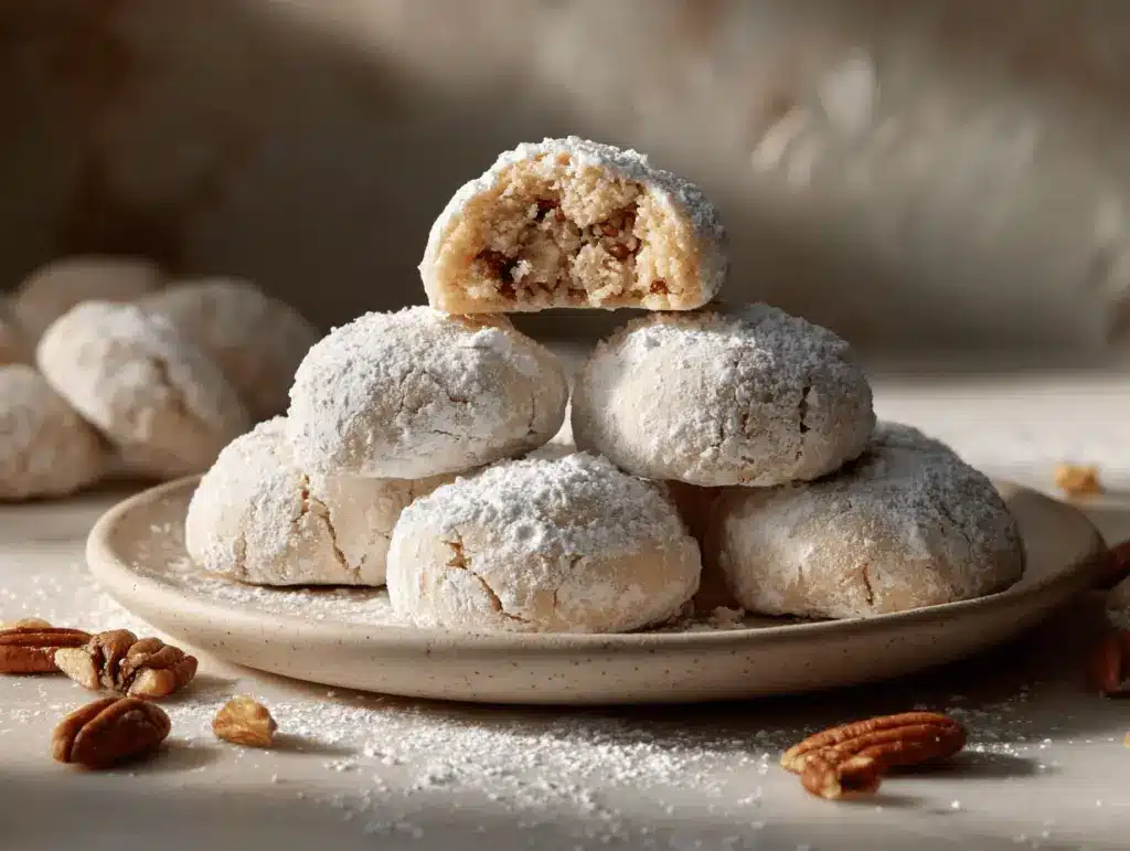 Mexican wedding cookies - featured image