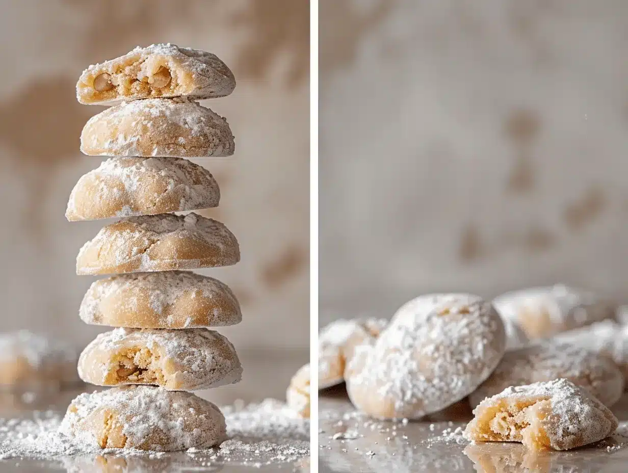 Mexican wedding cookies preparation steps