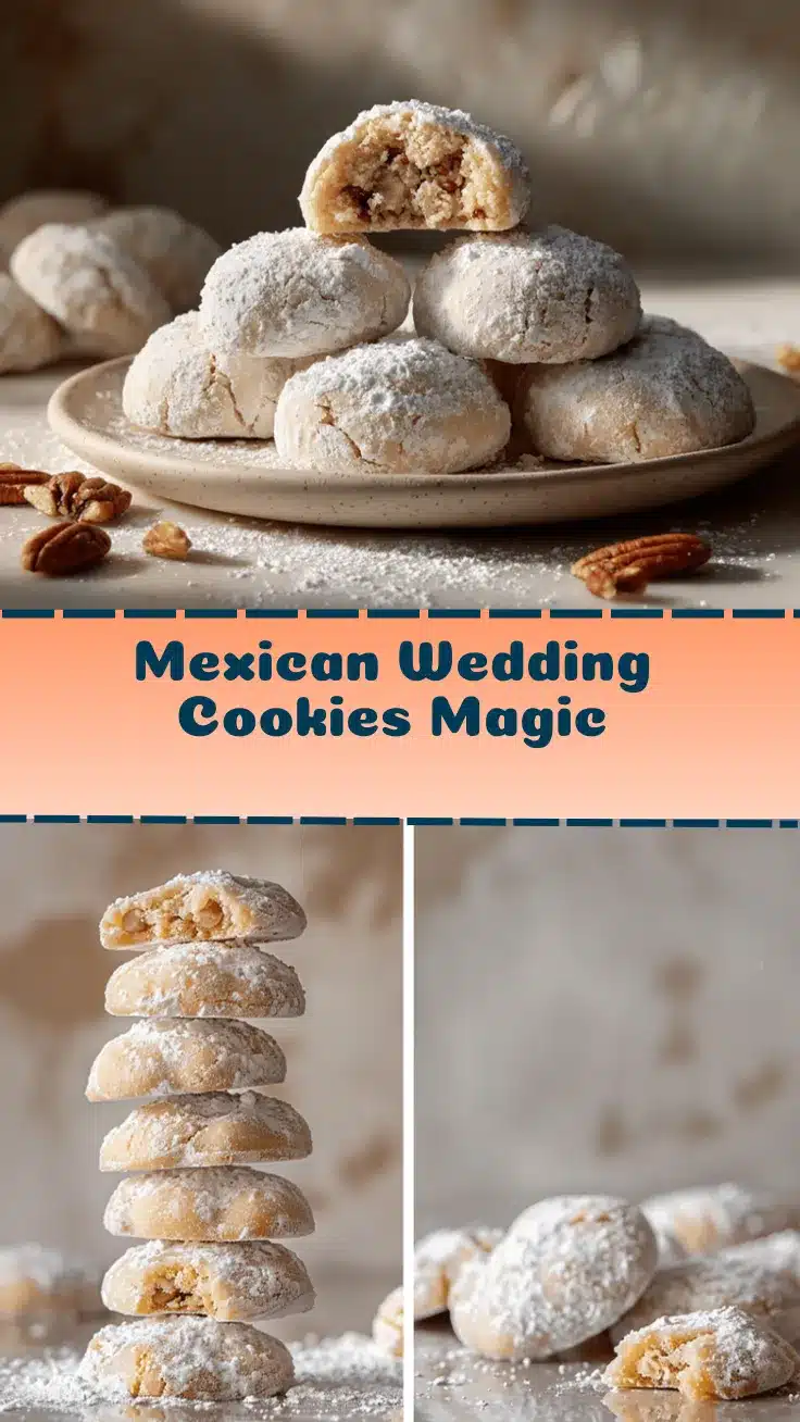 Mexican wedding cookies recipe