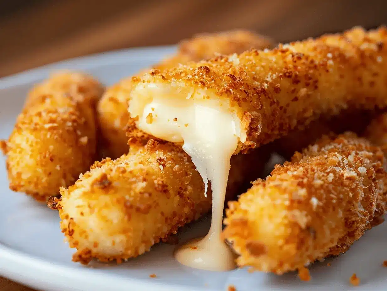 mozzarella sticks recipe preparation steps