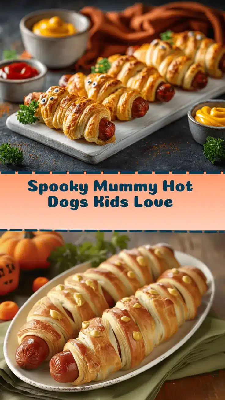 mummy hot dogs recipe