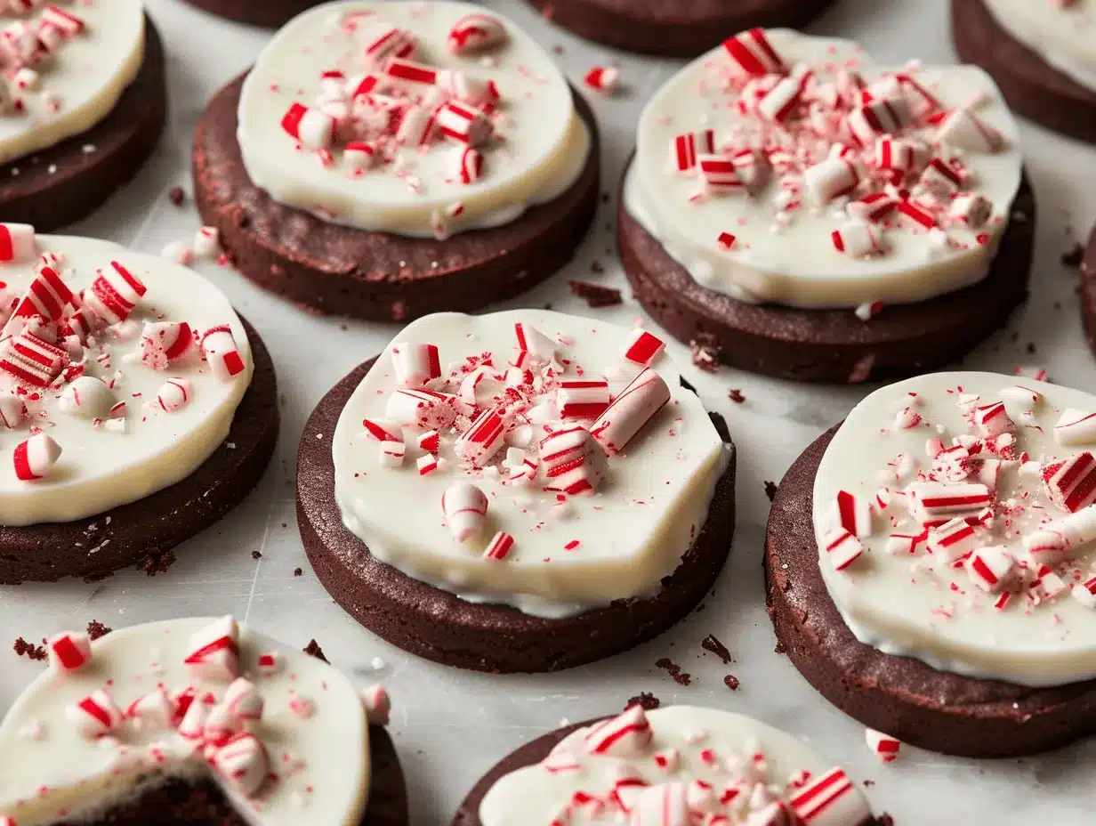 peppermint bark cookies preparation steps