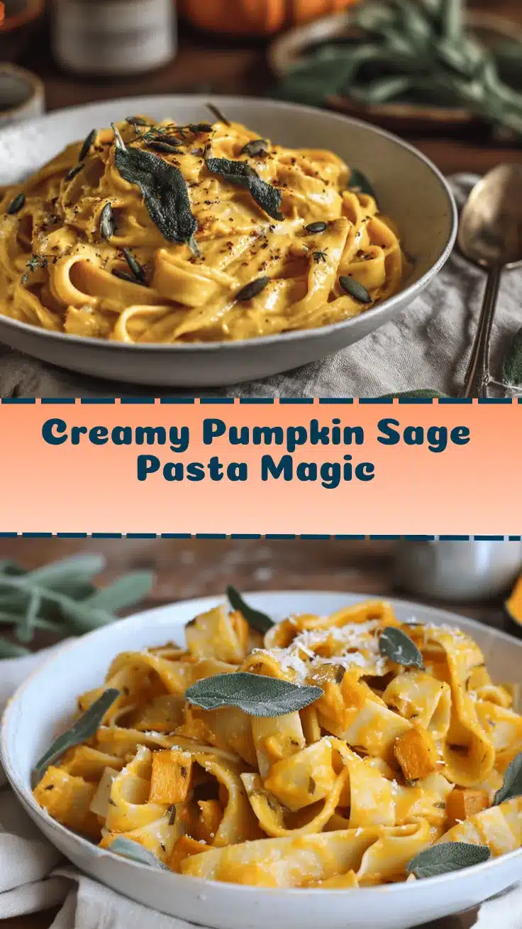 pumpkin sage pasta recipe