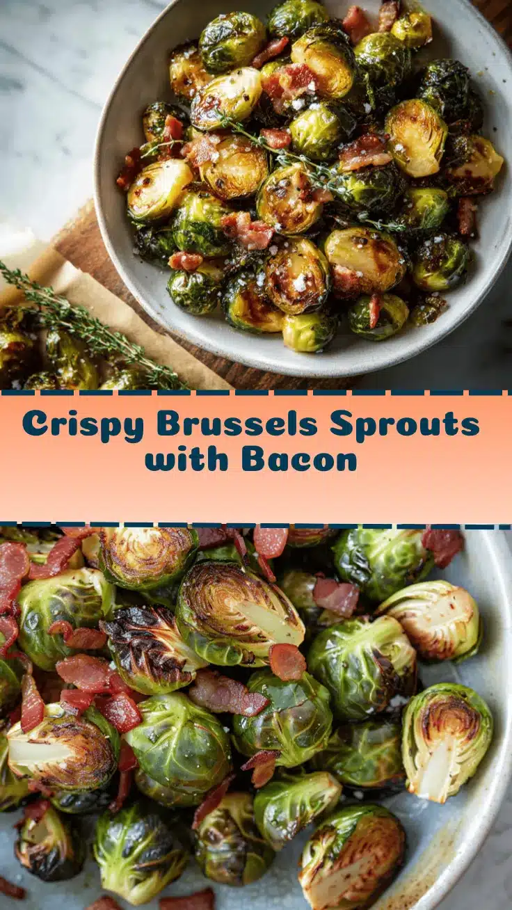 roasted Brussels sprouts with bacon recipe