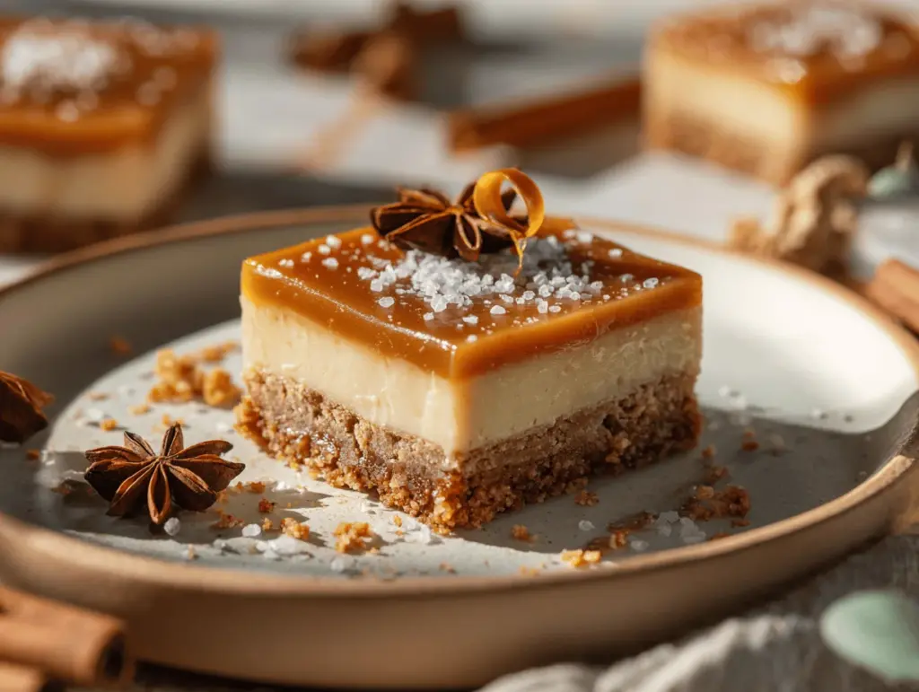Salted Caramel Chai-Spiced Bars - featured image