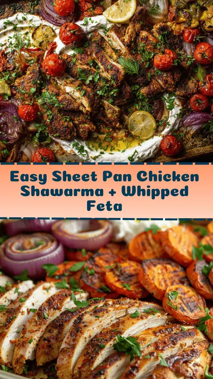 sheet pan chicken shawarma recipe