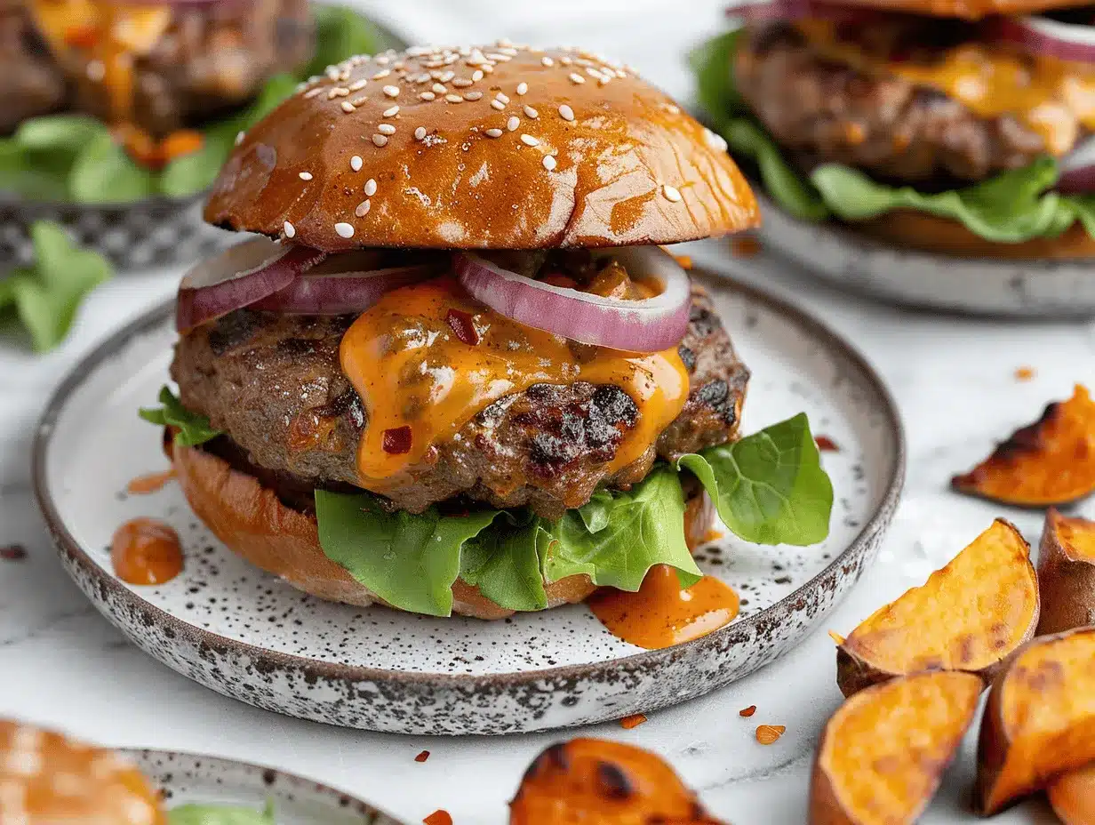 smoky chipotle turkey burgers preparation steps