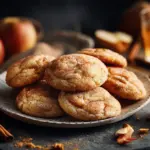 spiced apple cider snickerdoodles - featured image