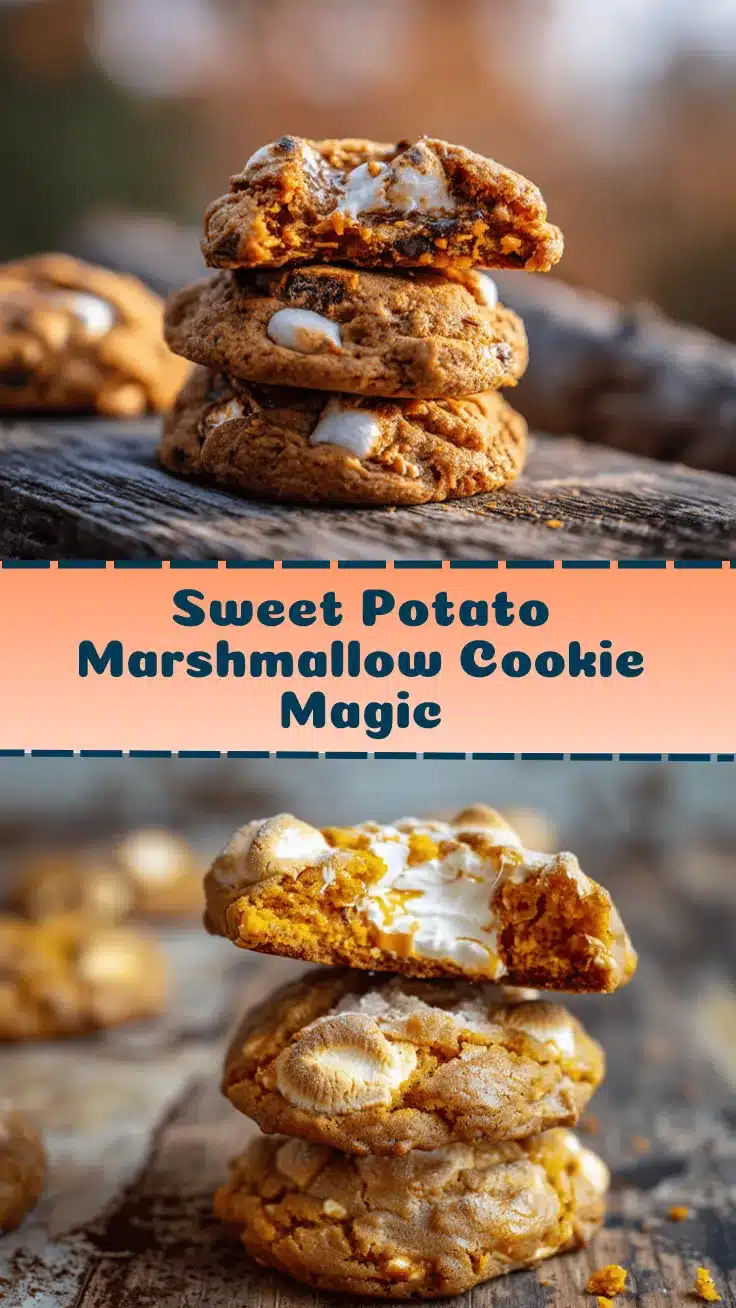 sweet potato cookies with toasted marshmallow recipe