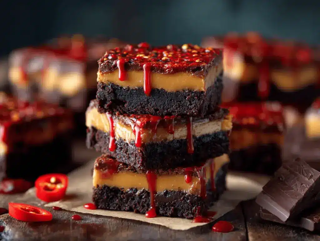 Swicy Gochujang Brownies - featured image