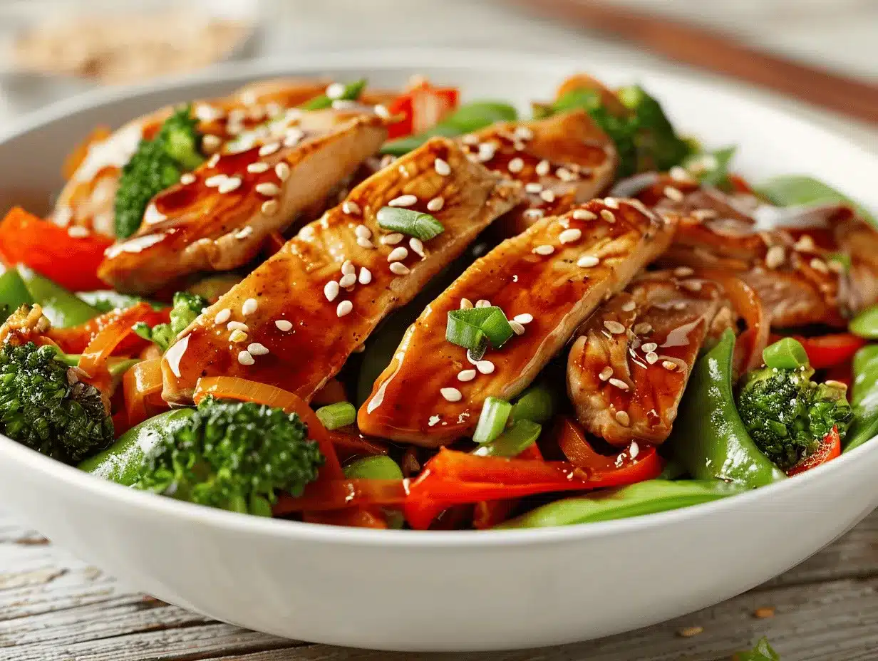 teriyaki chicken stir-fry preparation steps