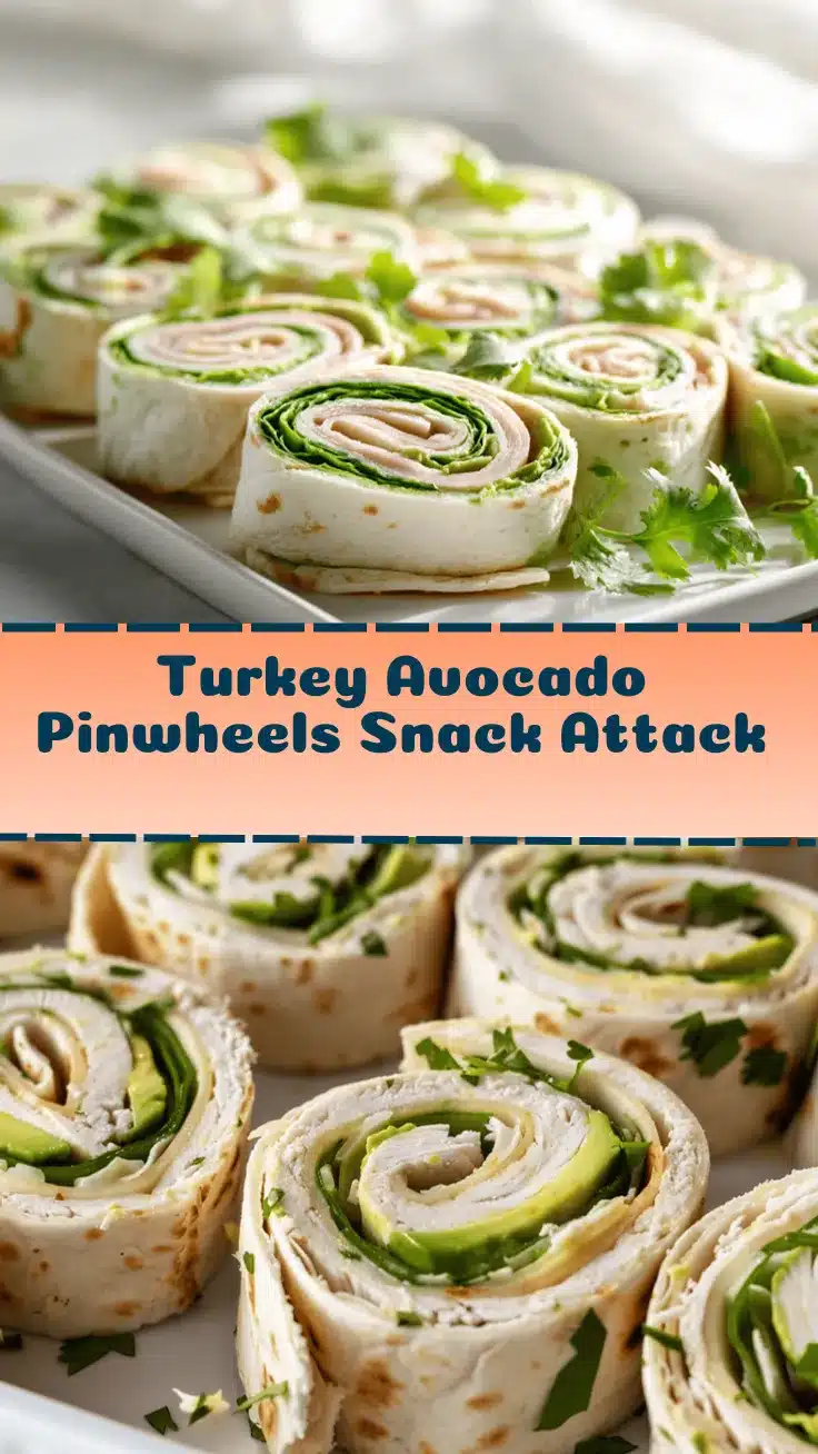turkey and avocado pinwheels recipe
