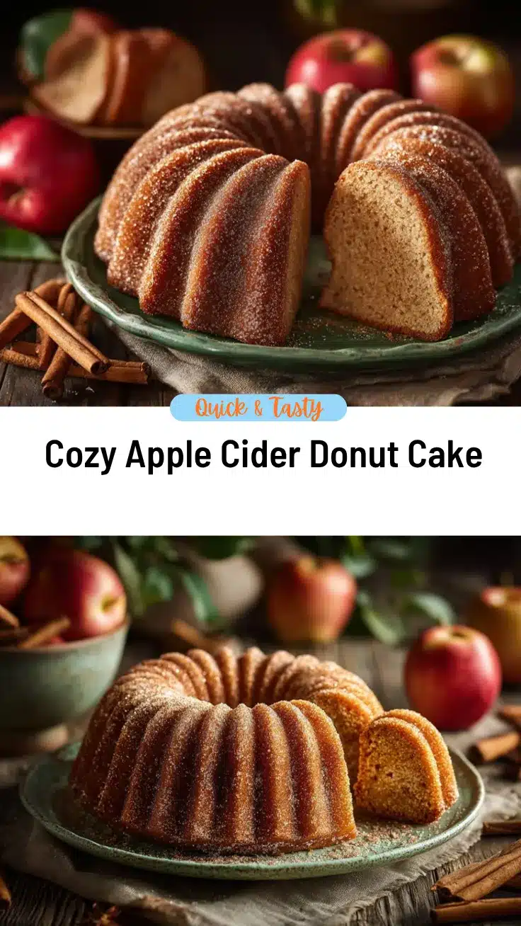 Apple Cider Donut Bundt Cake recipe