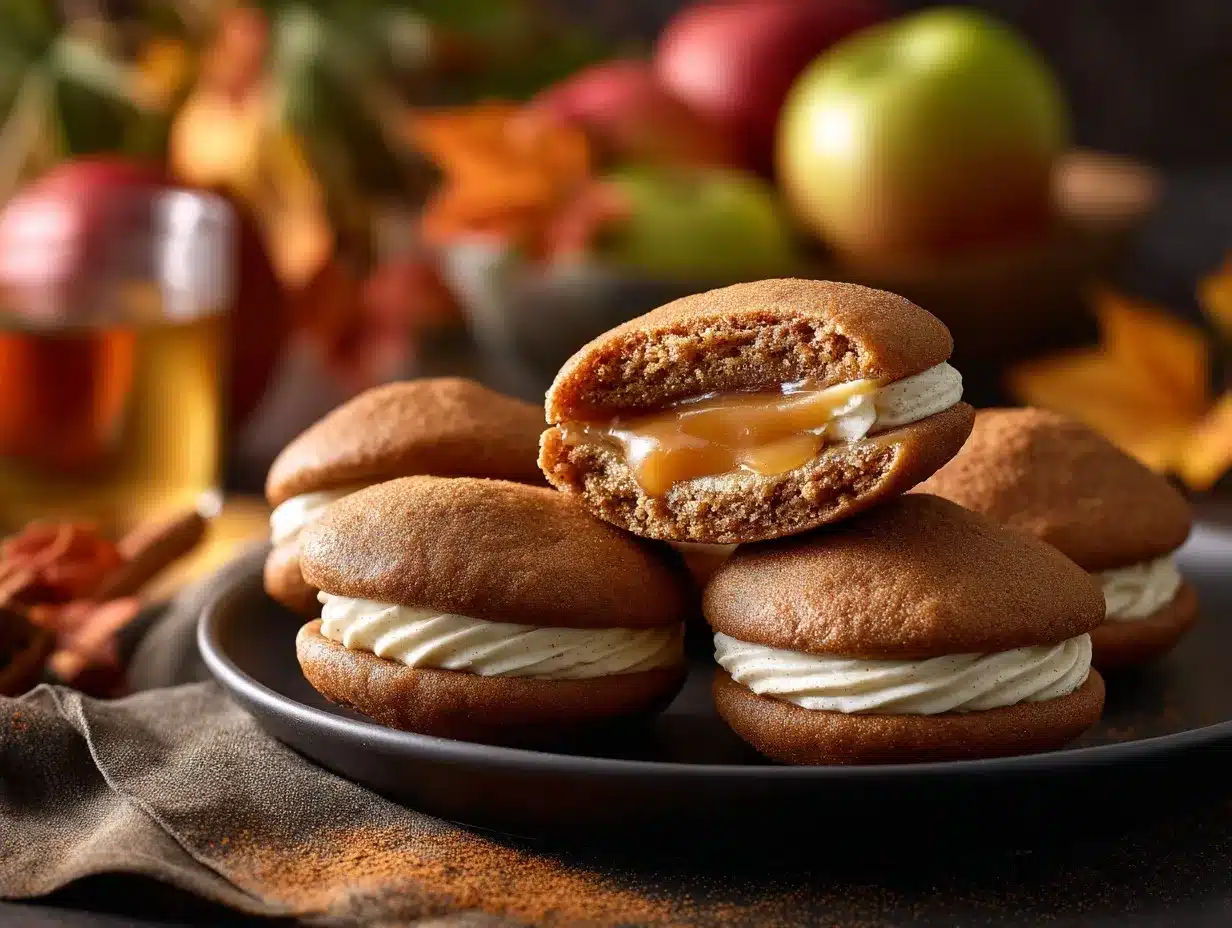 Apple Cider Whoopie Pies preparation steps